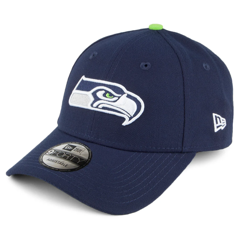 New Era 9FORTY Seattle Seahawks Baseball Cap - NFL The League - Marineblau