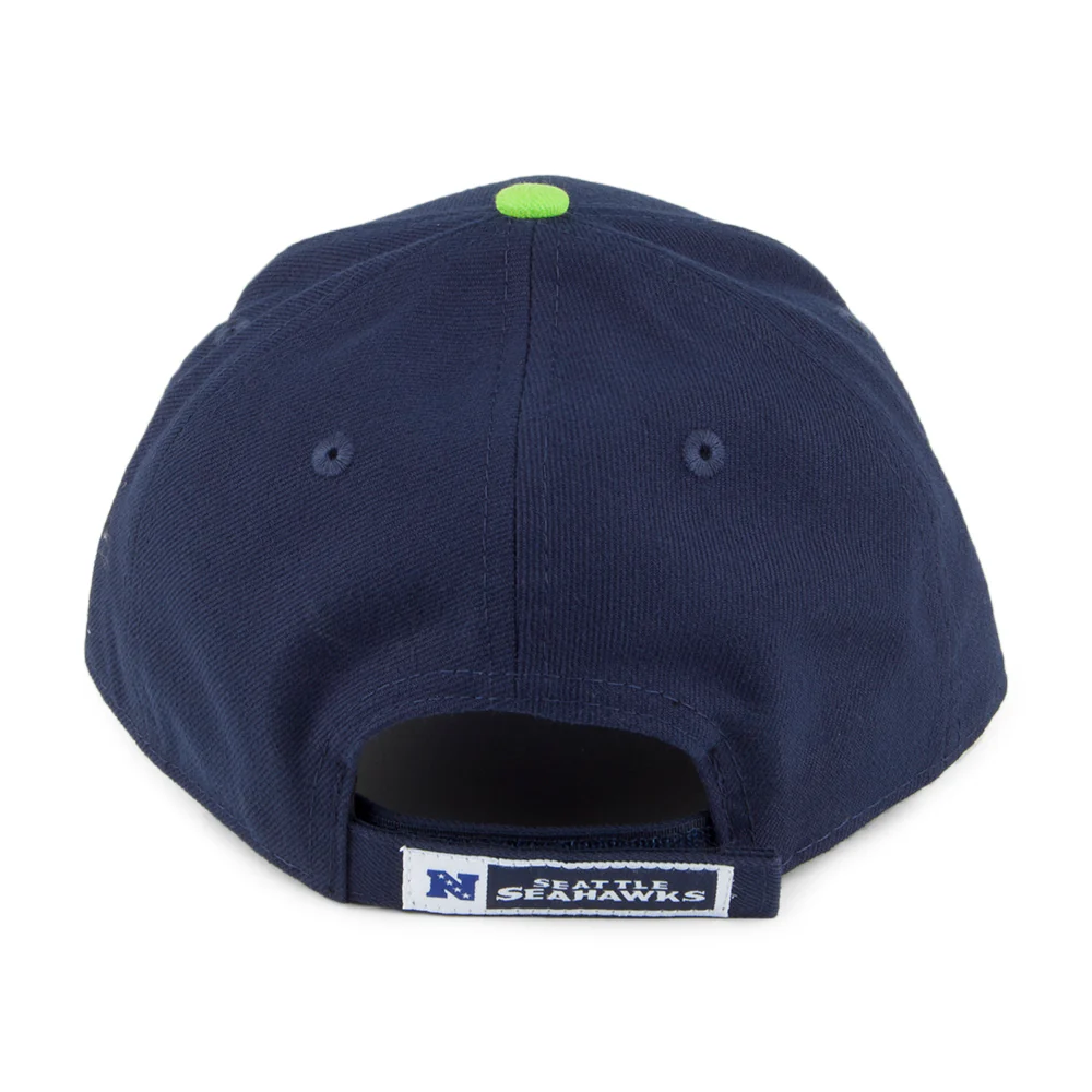New Era 9FORTY Seattle Seahawks Baseball Cap - NFL The League - Marineblau - Image 3