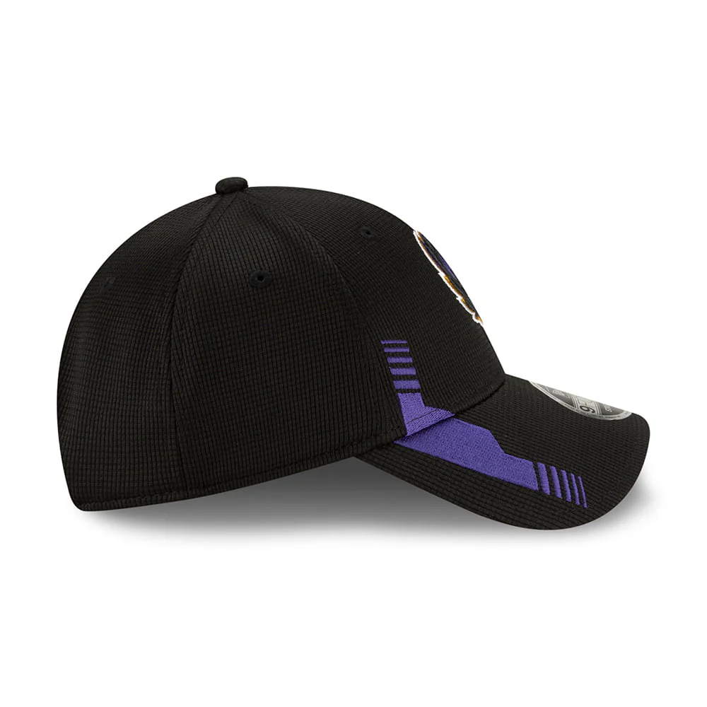 New Era 9FORTY Snap Baltimore Ravens Baseball Cap - NFL Sideline Home - Schwarz - Image 3