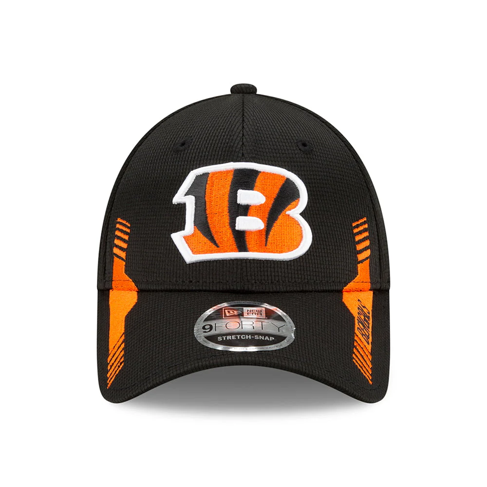 New Era 9FORTY Snap Cincinnati Bengals Baseball Cap - NFL Sideline Home - Schwarz-Orange - Image 2