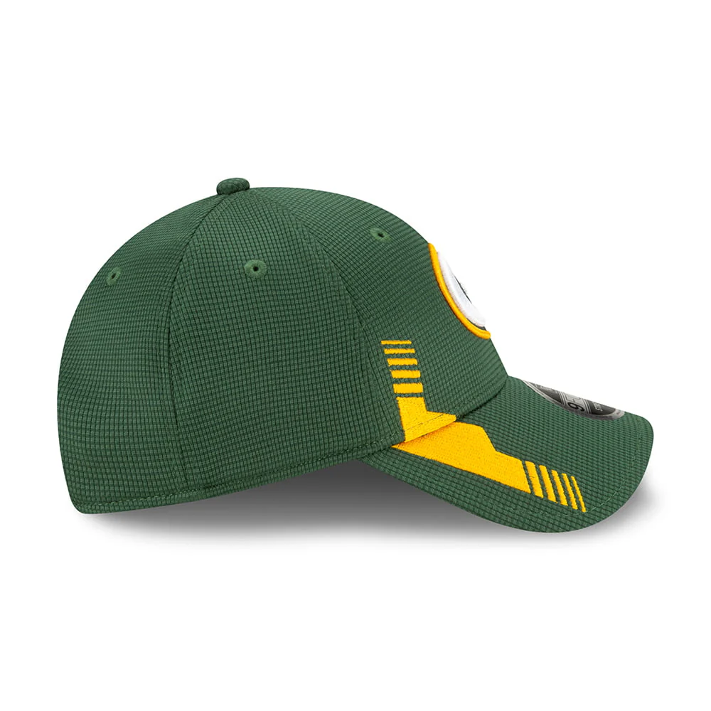 New Era 9FORTY Snap Green Bay Packers Baseball Cap - NFL Sideline Home - Grün-Gelb - Image 3