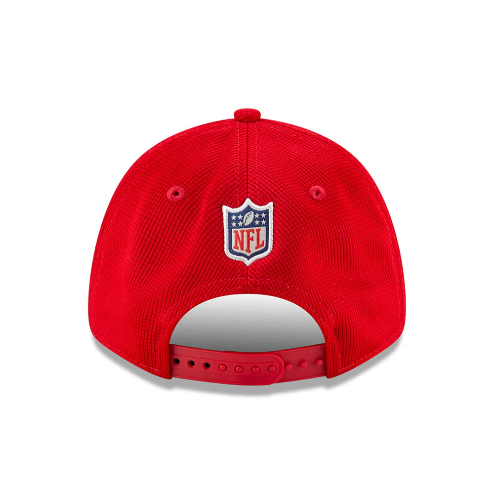 New Era 9FORTY Snap Tampa Bay Buccaneers Baseball Cap - NFL Sideline Home - Rot-Schwarz - Image 4
