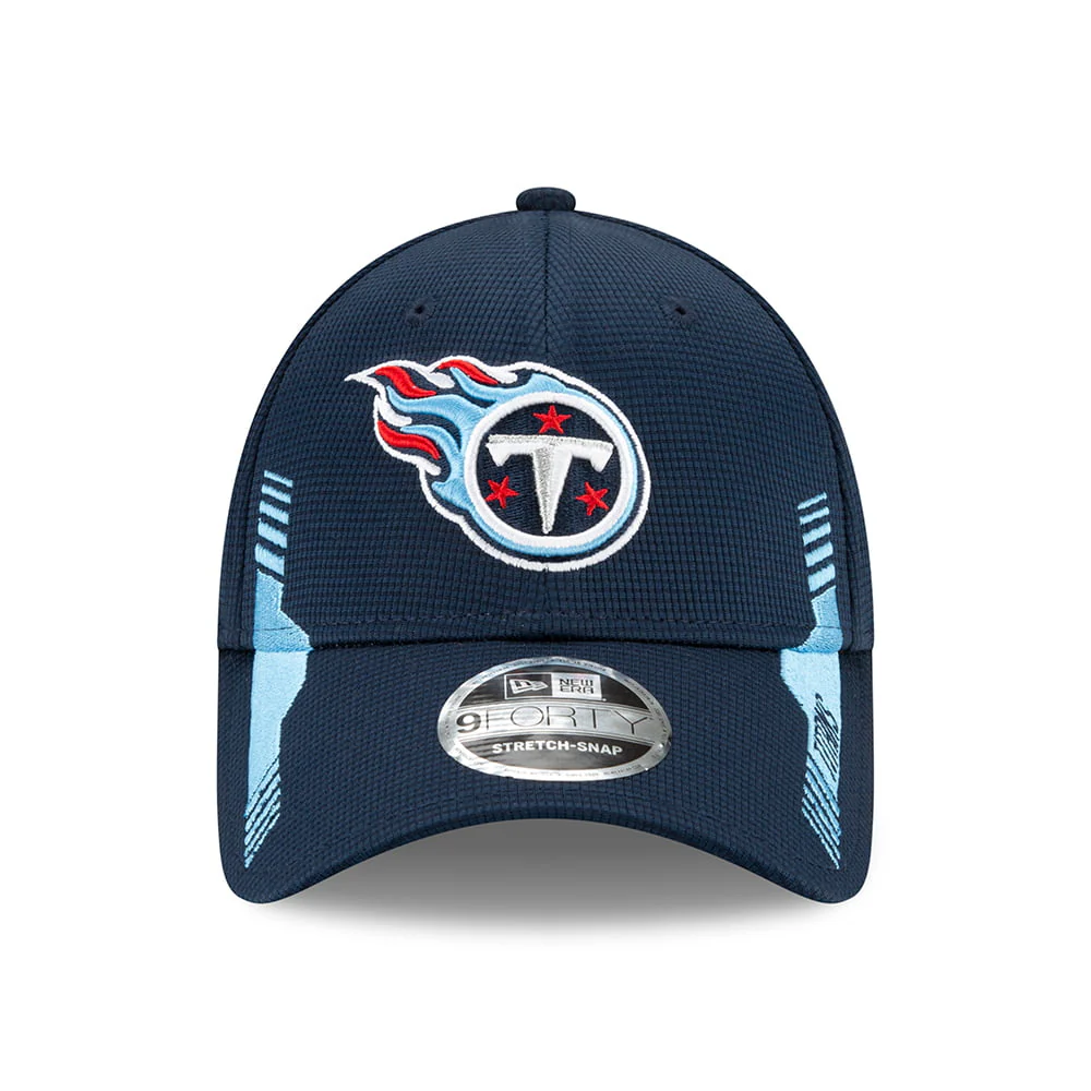 New Era 9FORTY Snap Tennessee Titans Baseball Cap - NFL Sideline Home - Blau - Image 2