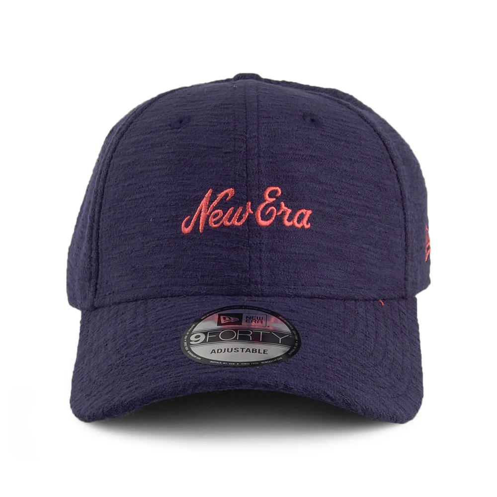 New Era 9FORTY Snapback Cap - NE Slub - Marineblau - Image 2