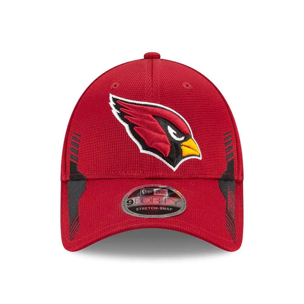 New Era 9FORTY Stretch Snap Arizona Cardinals Baseball Cap - NFL Sideline Home - Rot - Image 2