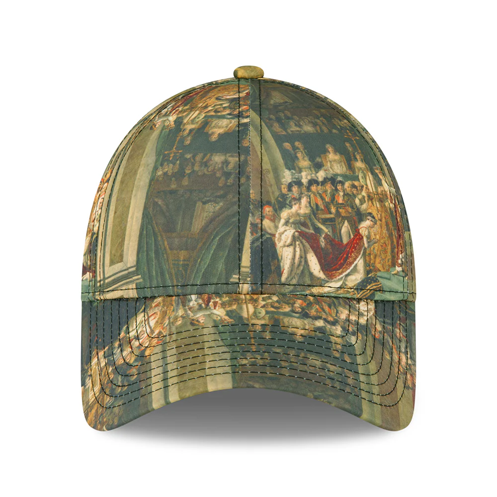 New Era 9FORTY The Coronation of Napoleon Baseball Cap - Le Louvre AOP - Mehrfarbig - Image 2