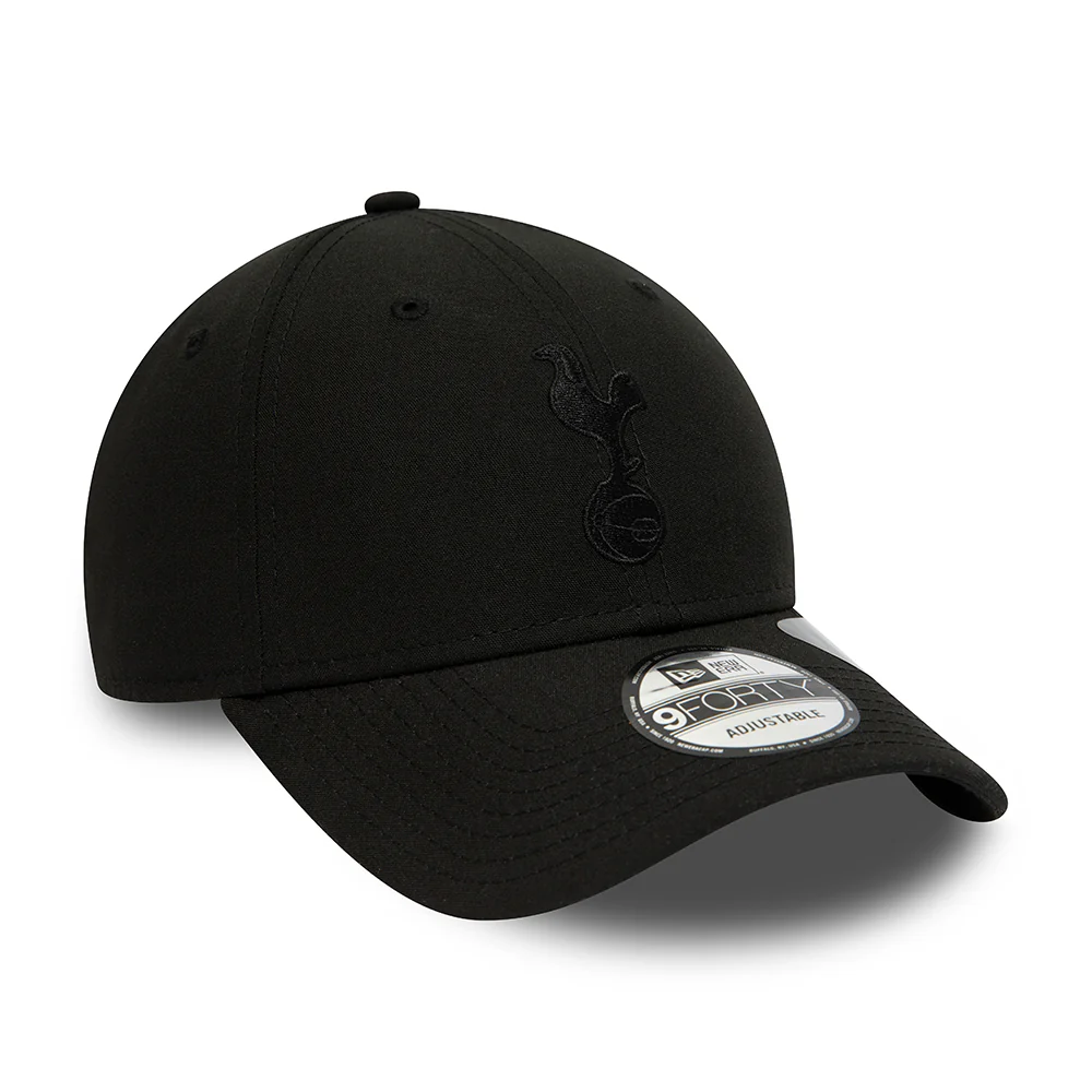 New Era 9FORTY Tottenham Hotspur FC Baseball Cap - Repreve - Schwarz auf Schwarz - Image 3