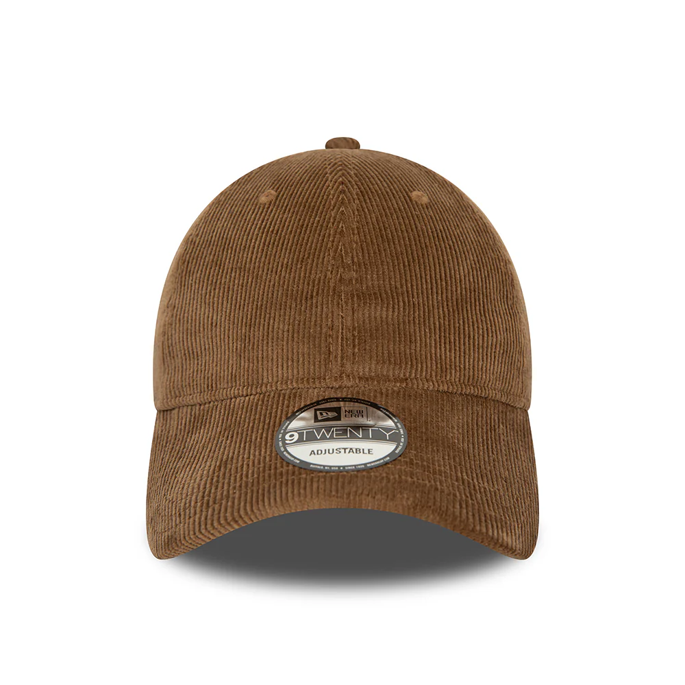New Era 9TWENTY Baseball Cap - NE Cord - Braun - Image 2