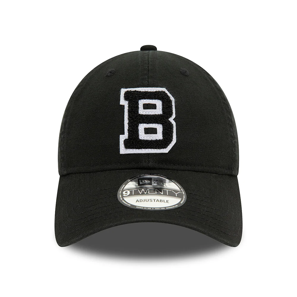 New Era 9TWENTY Brooklyn Dodgers Baseball Cap - MLB Varsity Cooperstown - Schwarz - Image 2