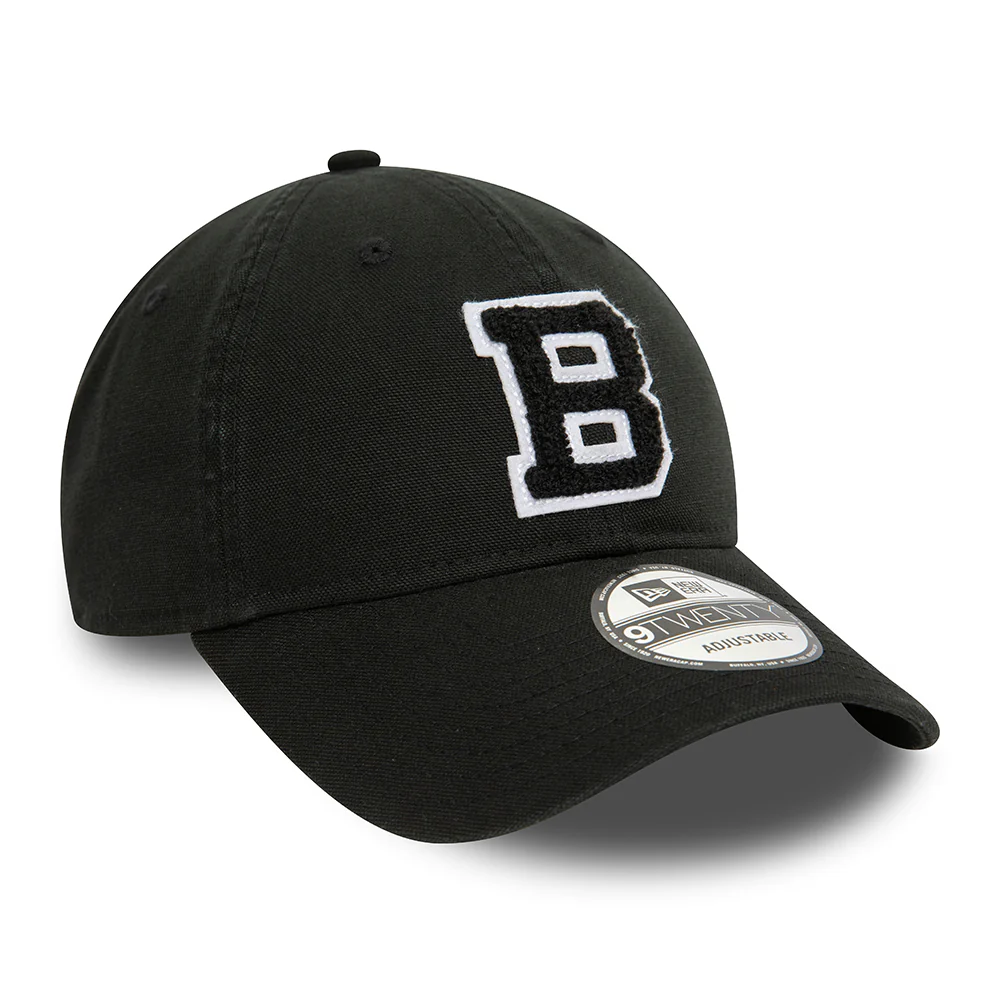 New Era 9TWENTY Brooklyn Dodgers Baseball Cap - MLB Varsity Cooperstown - Schwarz - Image 3