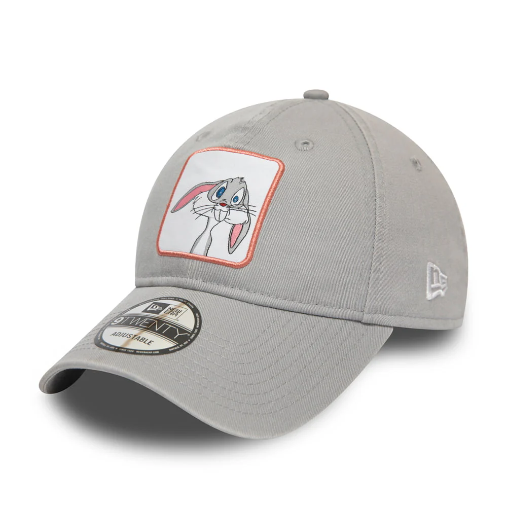 New Era 9TWENTY Bugs Bunny Baseball Cap Looney Tunes - Grau