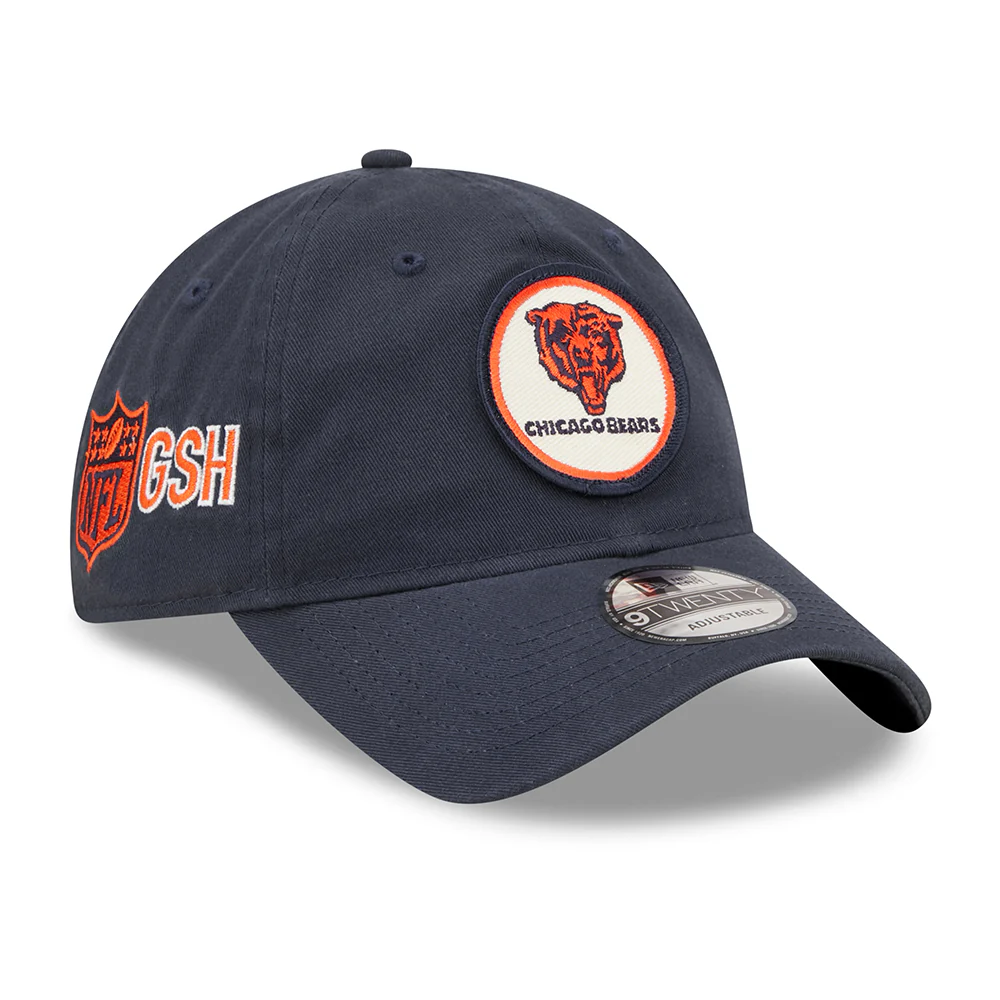 New Era 9TWENTY Chicago Bears Baseball Cap - NFL Sideline Historic - Marineblau - Image 3