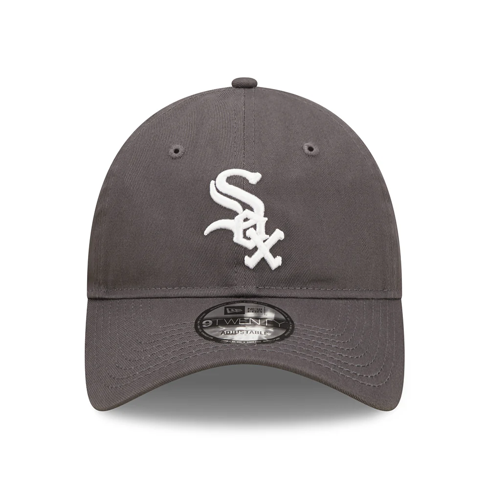 New Era 9TWENTY Chicago White Sox Baseball Cap - MLB League Essential II - Graphitgrau-Weiß - Image 2