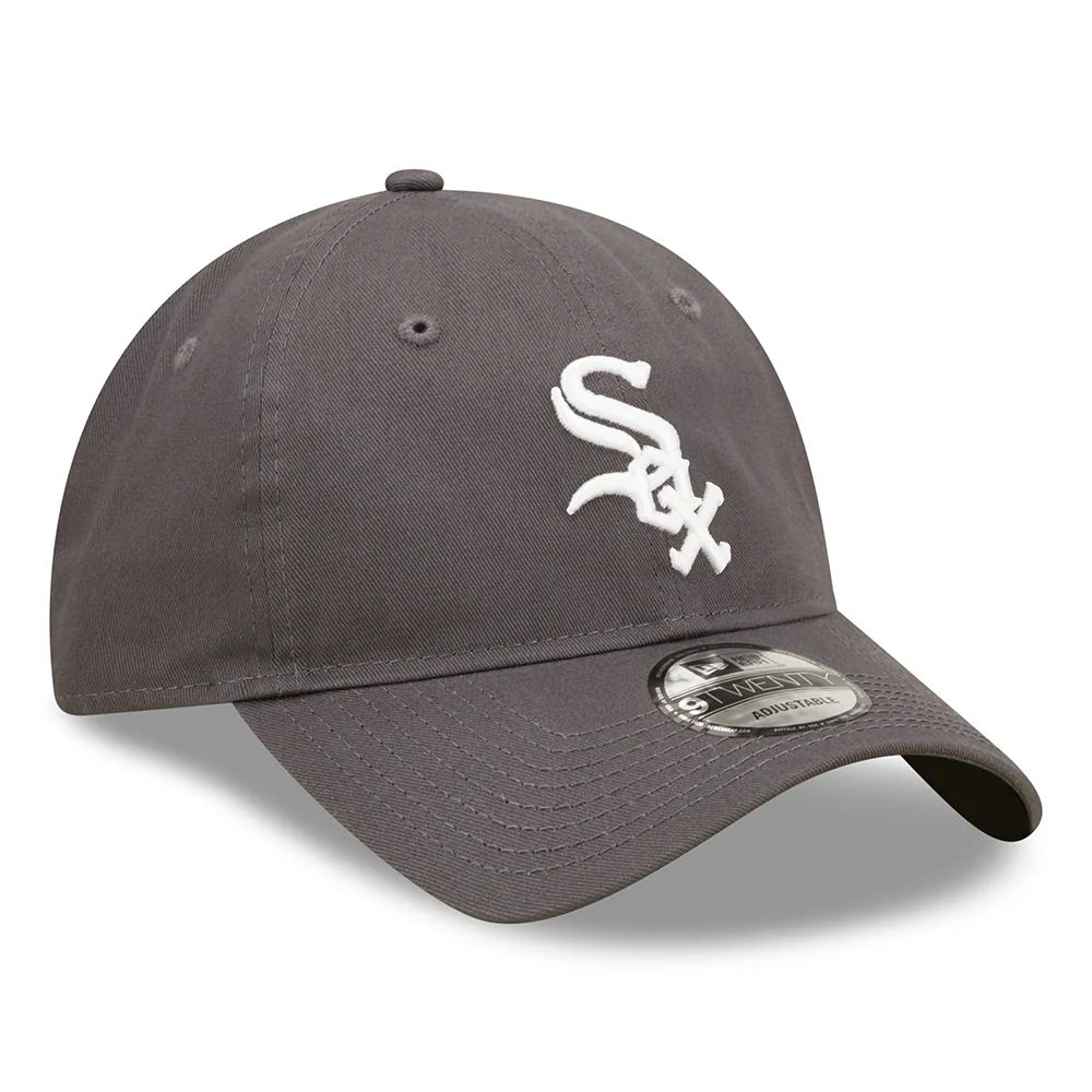 New Era 9TWENTY Chicago White Sox Baseball Cap - MLB League Essential II - Graphitgrau-Weiß - Image 3