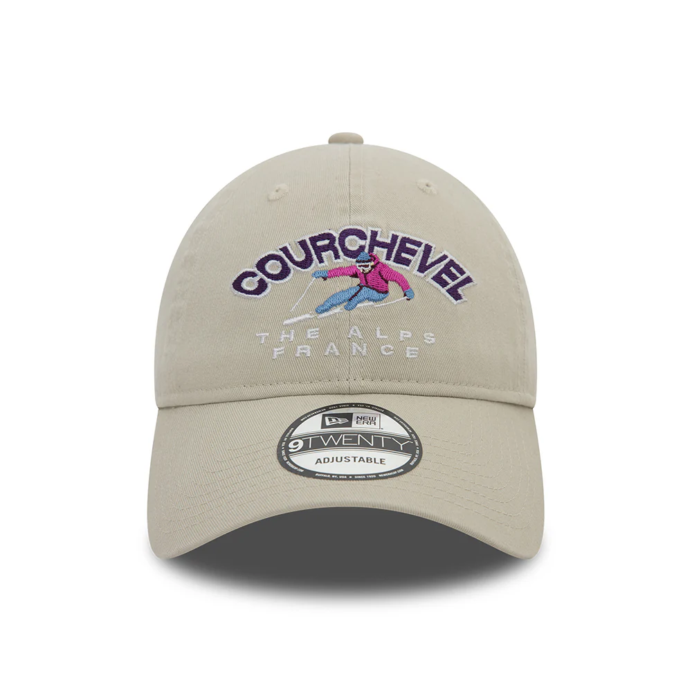 New Era 9TWENTY Courchevel Baseball Cap - Washed Ski - Steingrau - Image 2