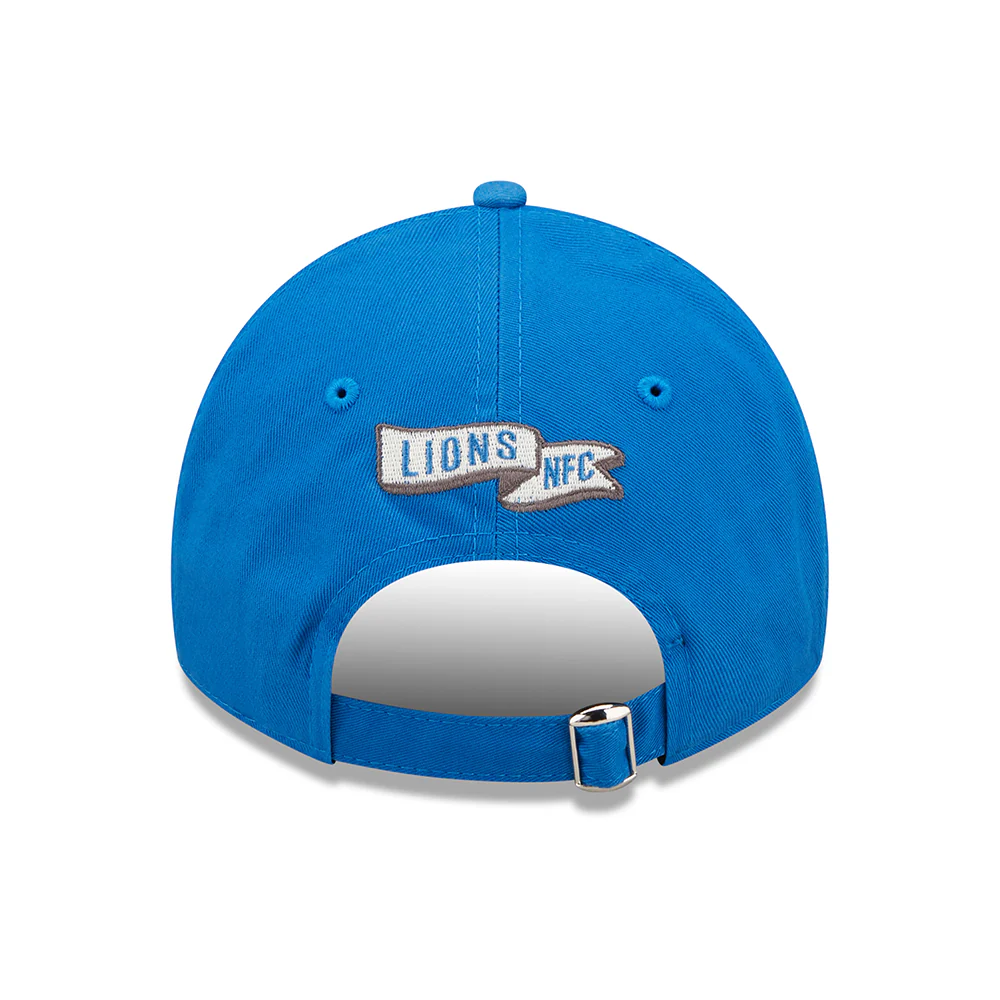 New Era 9TWENTY Detroit Lions Baseball Cap - NFL Sideline Historic - Blau - Image 6