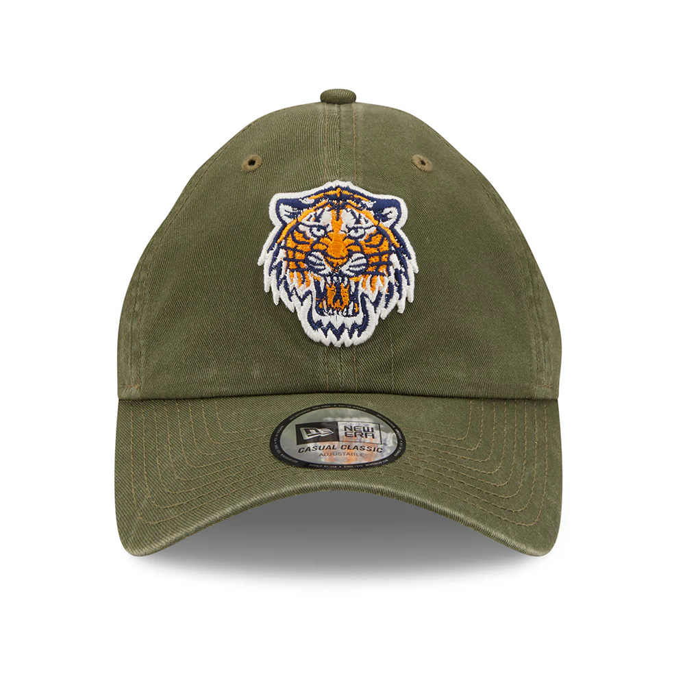 New Era 9TWENTY Detroit Tigers Baseball Cap - MLB League Essential Casual Classic - Olivgrün - Image 2