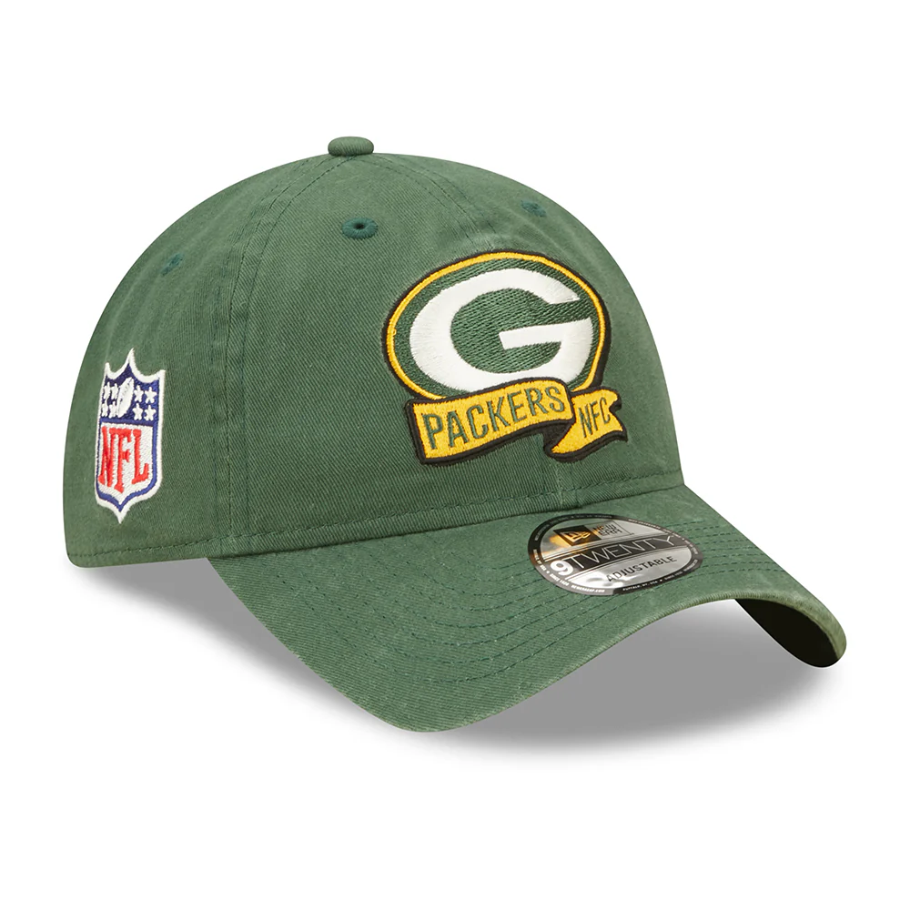 New Era 9TWENTY Green Bay Packers Baseball Cap - NFL Sideline On Field - Grün - Image 3