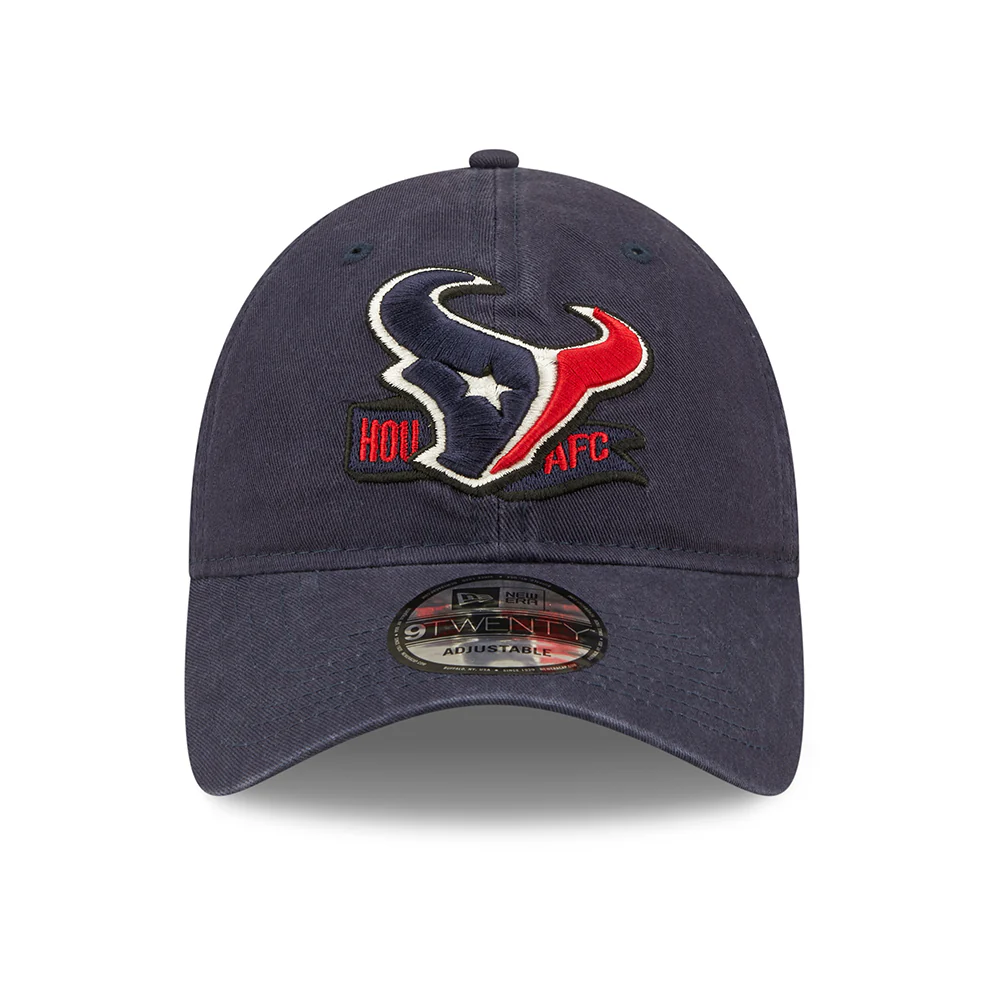 New Era 9TWENTY Houston Texans Baseball Cap - NFL Sideline On Field - Marineblau - Image 2