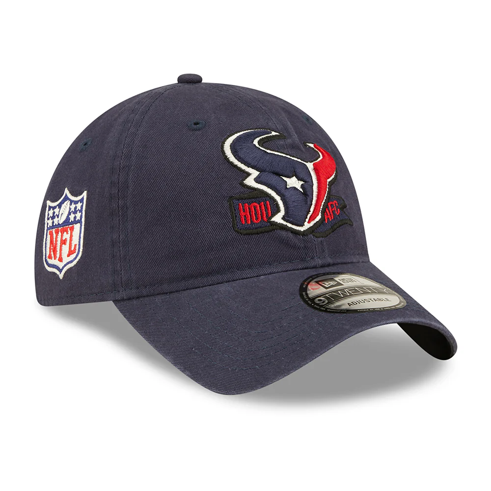 New Era 9TWENTY Houston Texans Baseball Cap - NFL Sideline On Field - Marineblau - Image 3