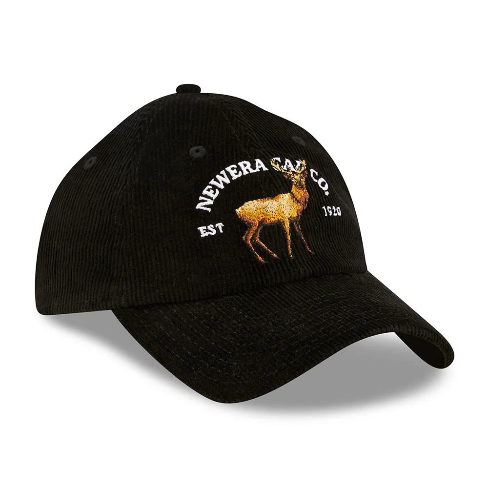 New Era 9TWENTY Kord Reh Baseball Cap - Wildlife Casual Classic - Schwarz - Image 3