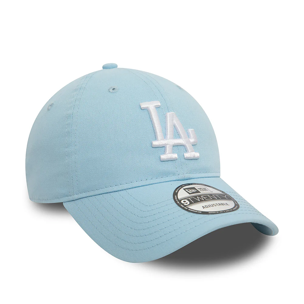 New Era 9TWENTY L.A. Dodgers Baseball Cap - MLB League Essential II - Eisblau-Weiß - Image 3