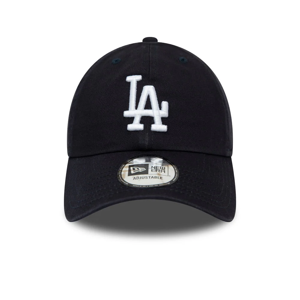 New Era 9TWENTY L.A. Dodgers Baseball Cap MLB Washed Casual Classic - Marineblau - Image 2