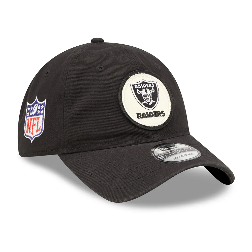New Era 9TWENTY Las Vegas Raiders Baseball Cap - NFL Sideline Historic - Schwarz - Image 3