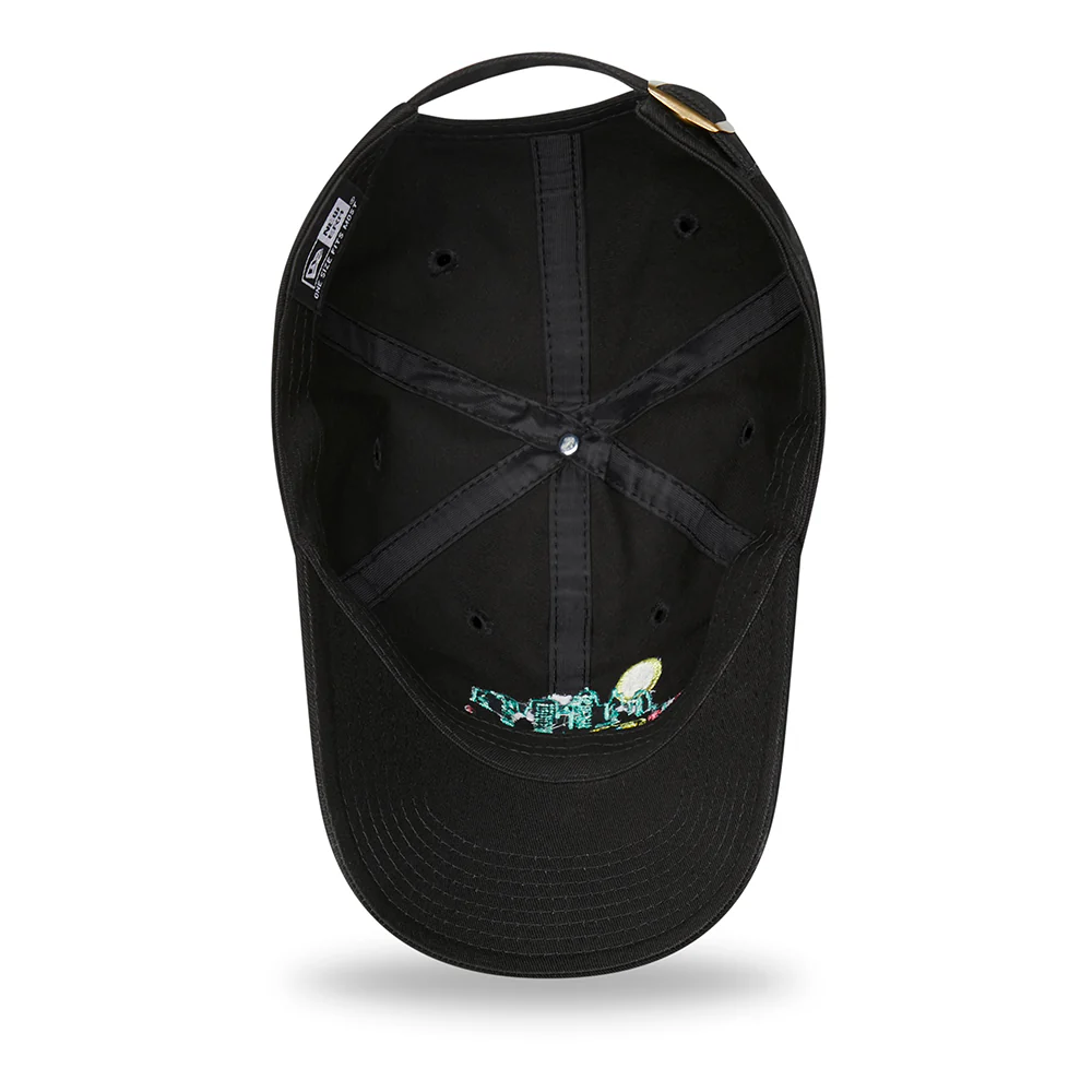 New Era 9TWENTY New York Baseball Cap - Script Casual Classic - Schwarz - Image 4