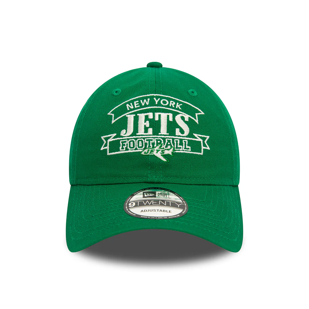 New Era 9TWENTY New York Jets Baseball Cap - NFL Retro - Grün - Image 2