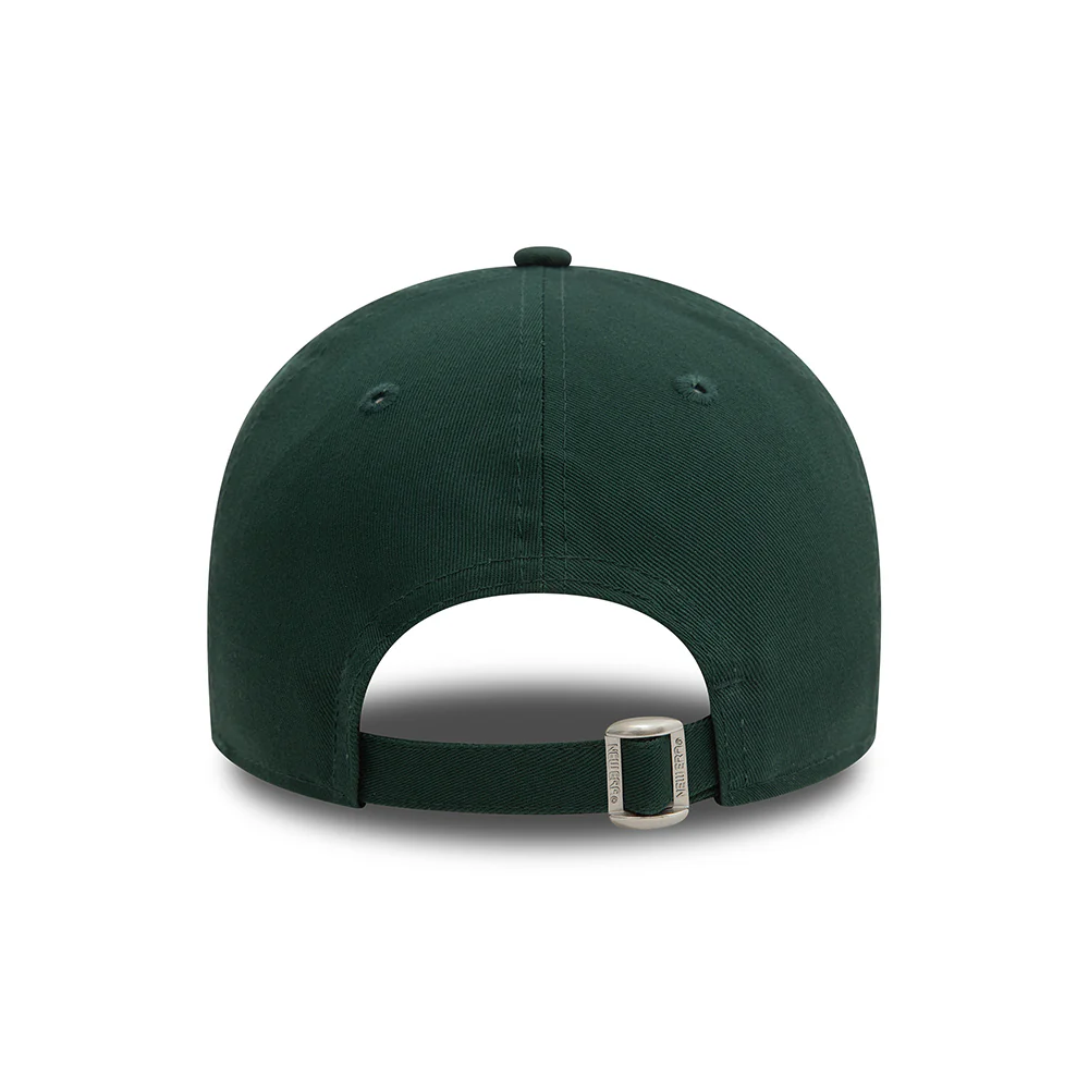 New Era 9TWENTY New York Yankees Baseball Cap - MLB League Casual - Dunkelgrün-Bernsteingelb - Image 4