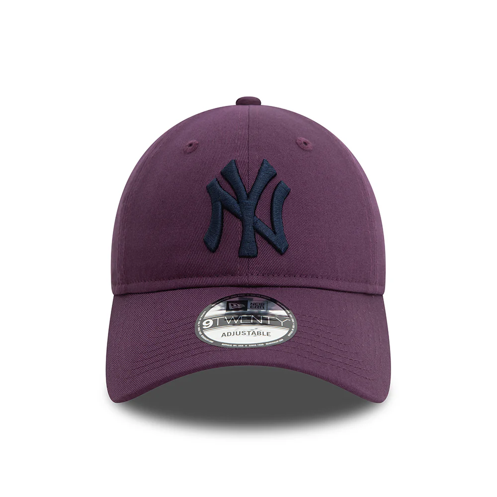 New Era 9TWENTY New York Yankees Baseball Cap - MLB League Casual - Zwetschge-Marineblau - Image 2