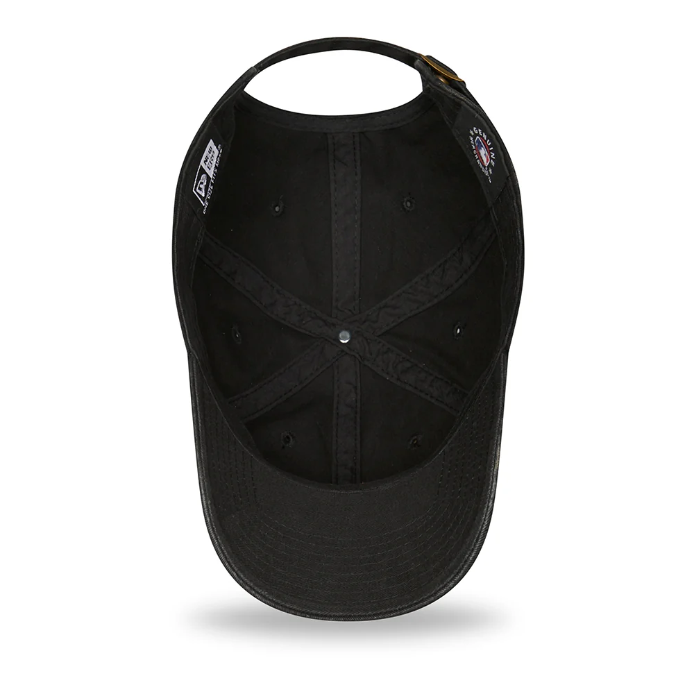 New Era 9TWENTY New York Yankees Baseball Cap - MLB League Essential Casual Classic - Schwarz-Toffee - Image 4