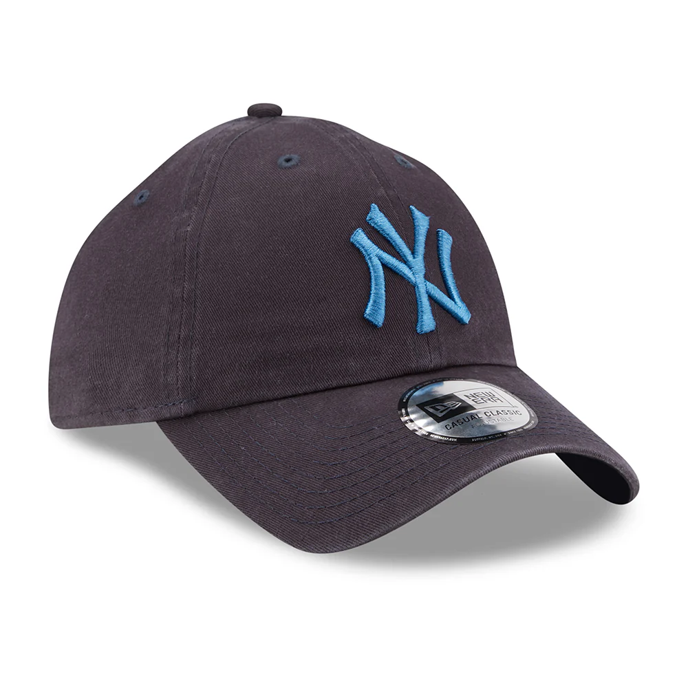 New Era 9TWENTY New York Yankees Baseball Cap - MLB League Casual - Verwaschenes Marineblau - Image 3