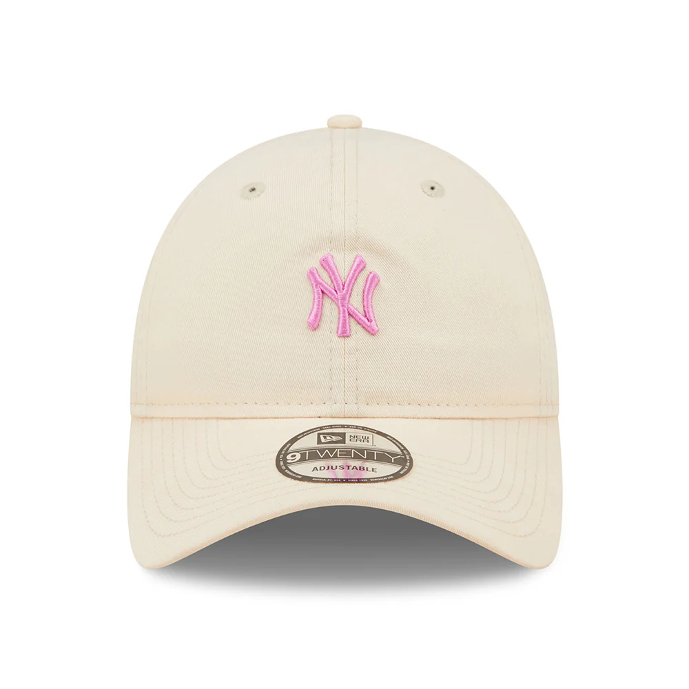 New Era 9TWENTY New York Yankees Baseball Cap - MLB Mini Logo - Rosé-Rosa - Image 2