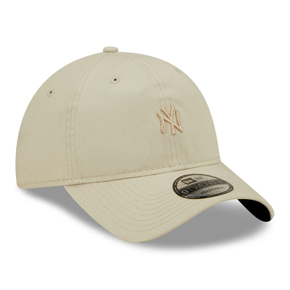 New Era 9TWENTY New York Yankees Baseball Cap - MLB Mini Logo - Steingrau - Image 3