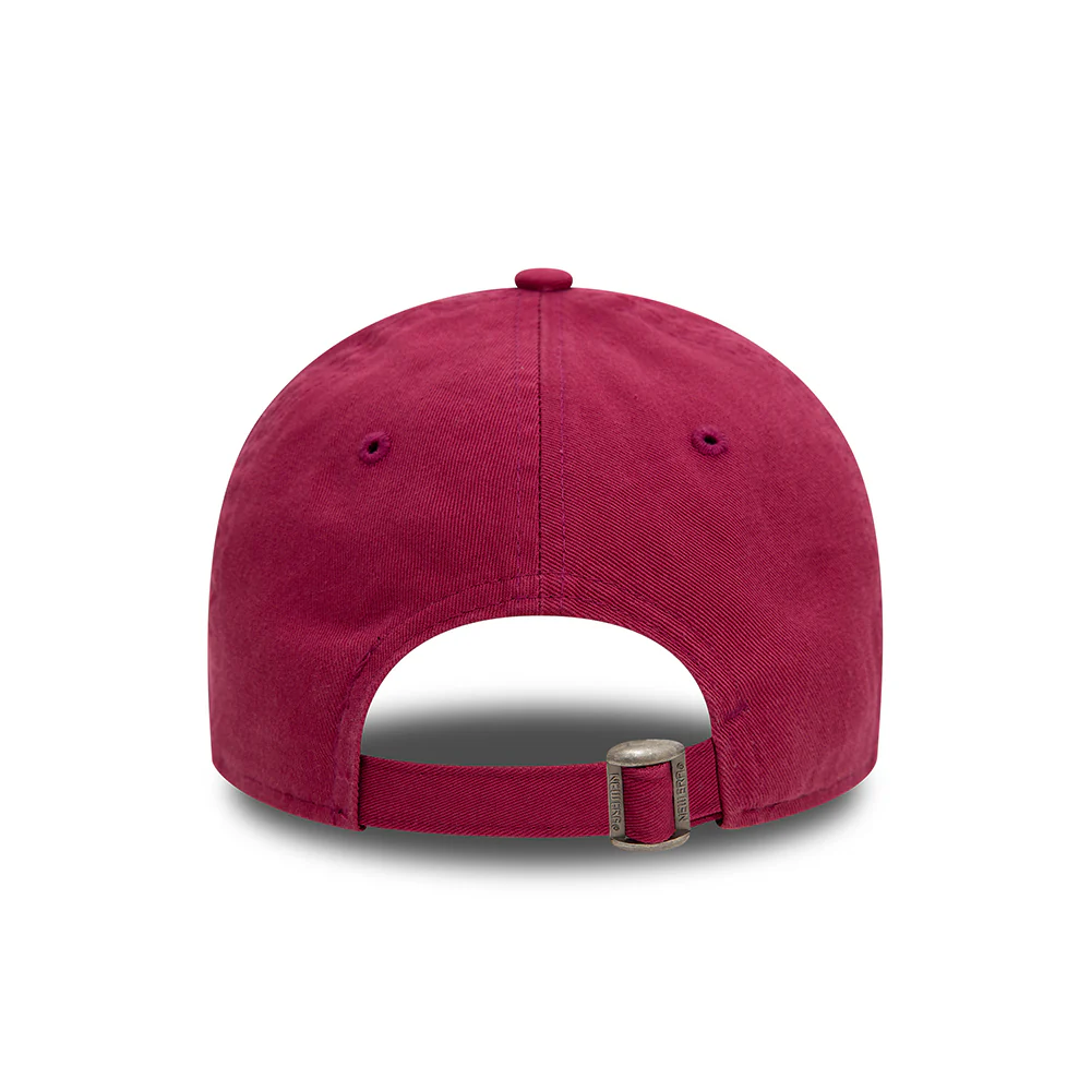 New Era 9TWENTY New York Yankees Baseball Cap - MLB Mini Washed - Kirschrot - Image 4