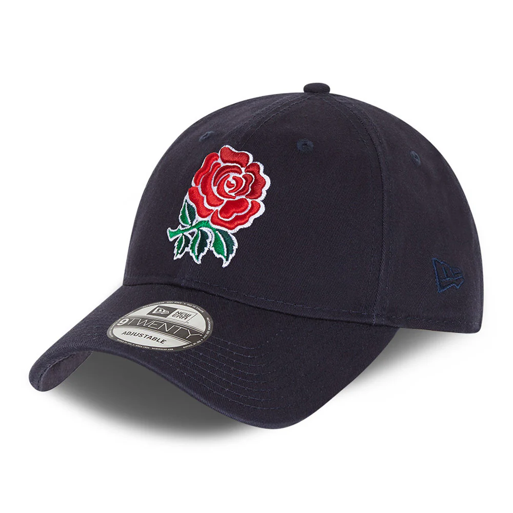 New Era 9TWENTY Rugby Football Union Baseball Cap - Casual Classic - Marineblau