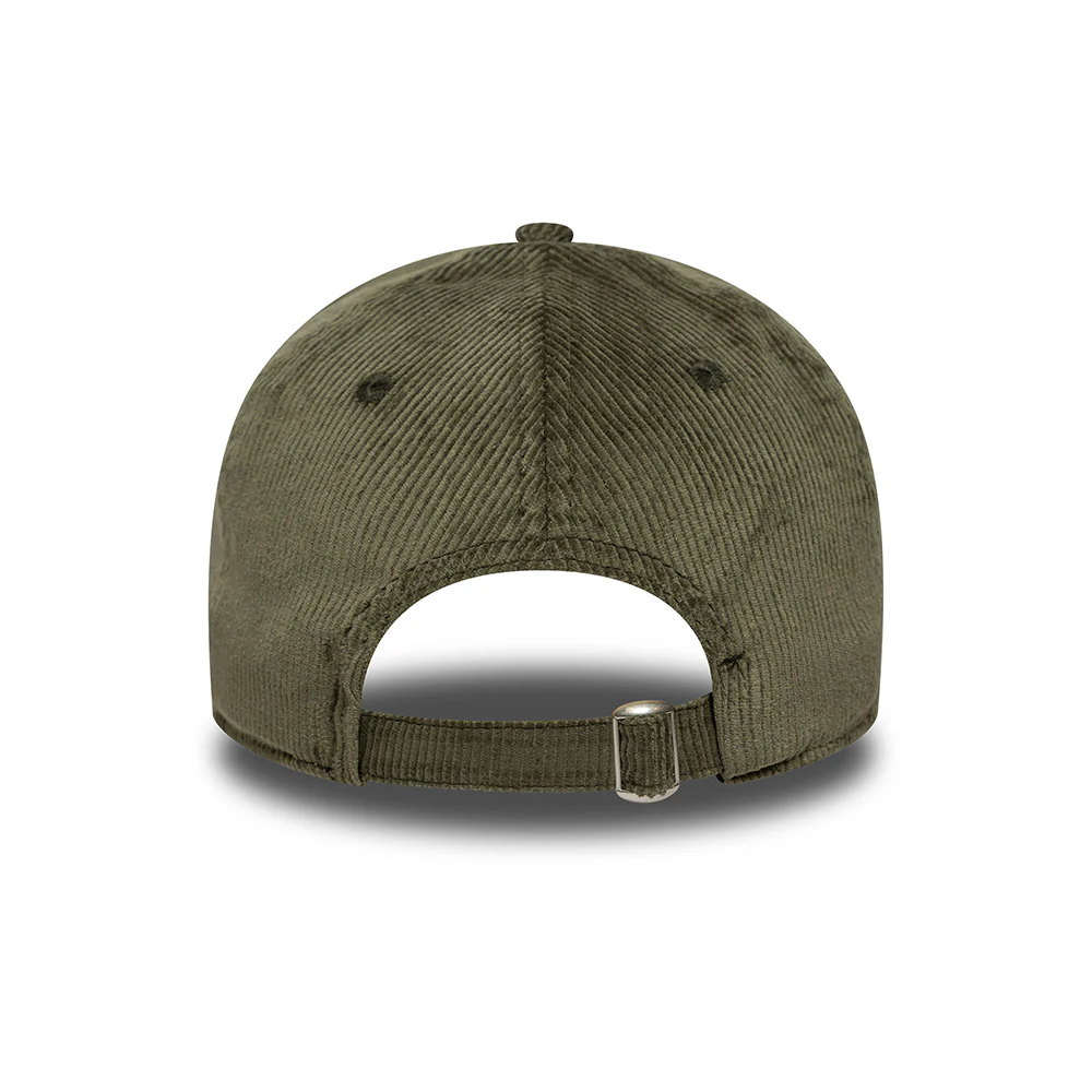 New Era 9TWENTY Tottenham Hotspur FC Baseball Cap - Cord - Olivgrün - Image 4