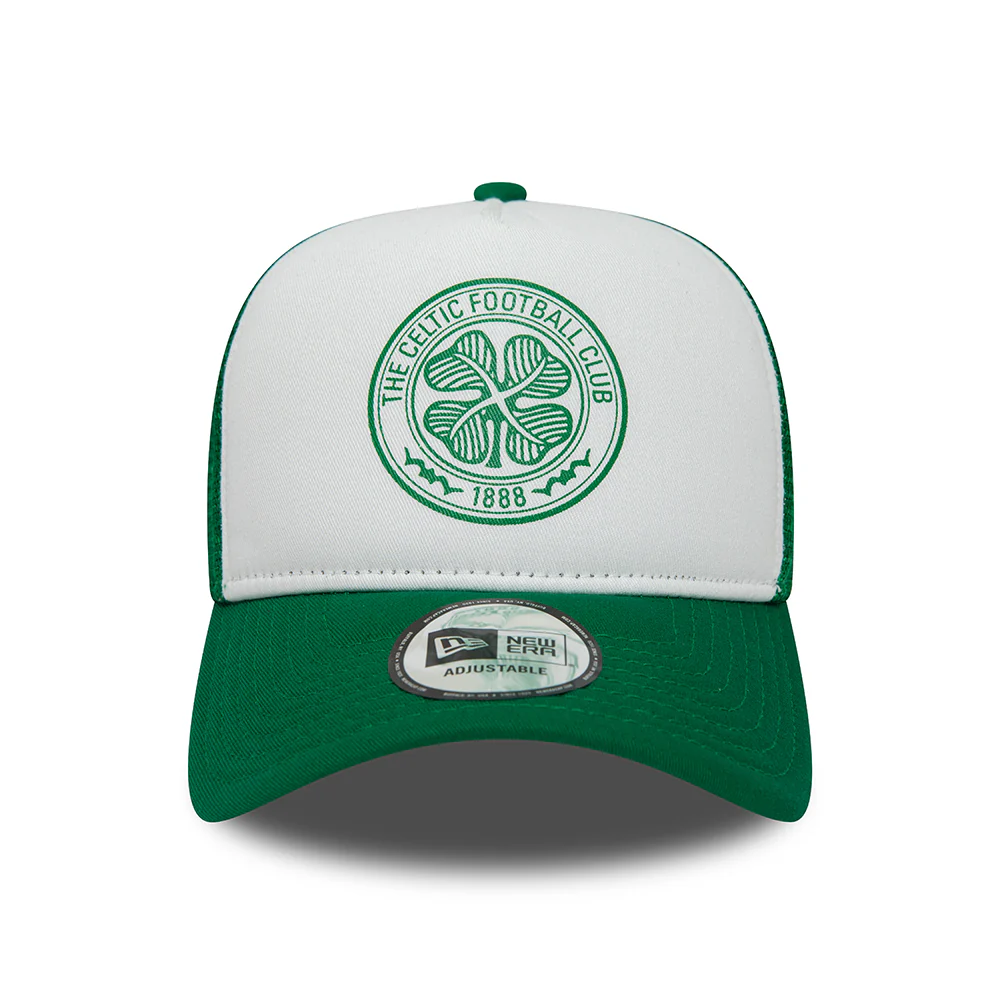 New Era A-Frame Celtic FC Trucker Cap - Core - Grün-Weiß - Image 2