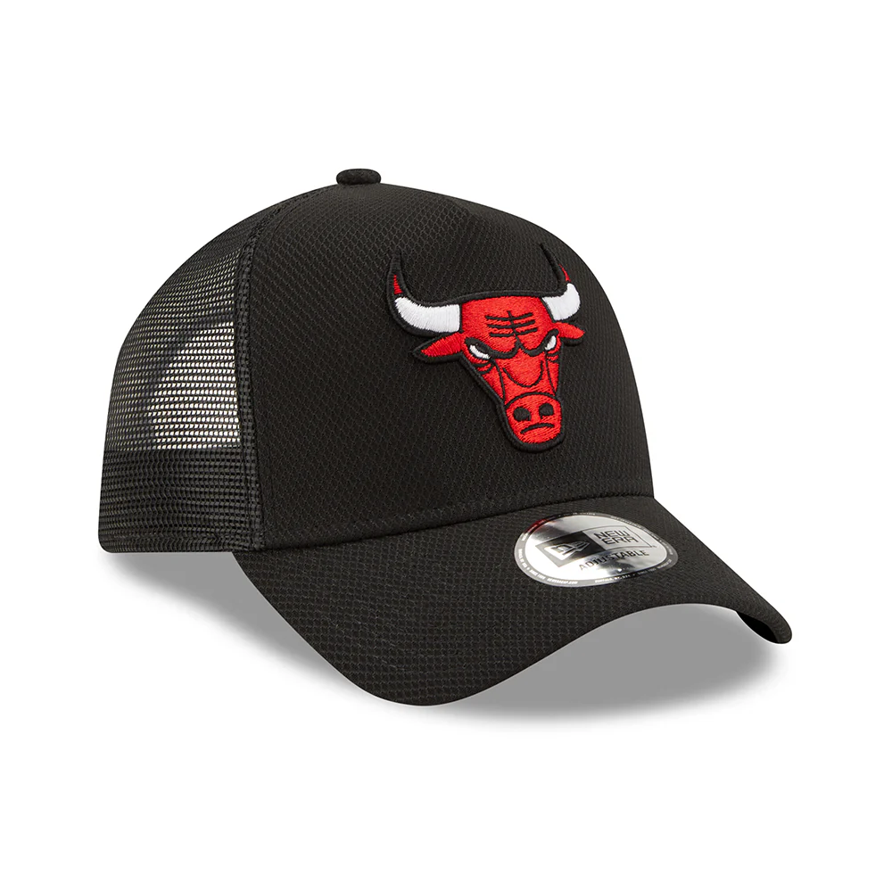 New Era A-Frame Chicago Bulls Trucker Cap - NBA Black Base - Schwarz - Image 3