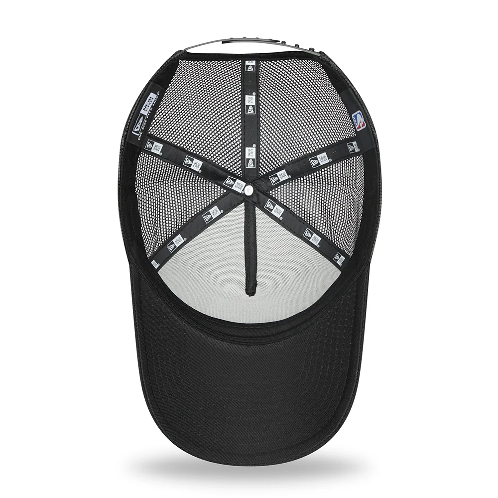 New Era A-Frame Chicago Bulls Trucker Cap - NBA Black Base - Schwarz - Image 5