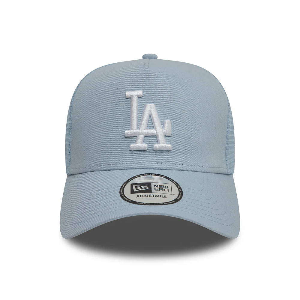 New Era A-Frame L.A. Dodgers Trucker Cap - MLB League Essential II - Hellblau-Weiß - Image 2