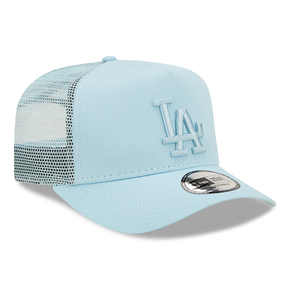 New Era A-Frame L.A. Dodgers Trucker Cap - MLB Tonal Mesh - Hellblau - Image 3