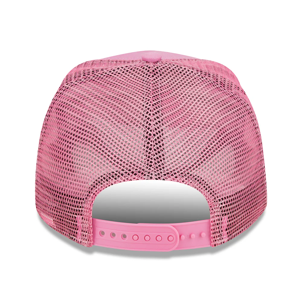New Era A-Frame L.A. Dodgers Trucker Cap - MLB Tonal Mesh - Rosa - Image 4
