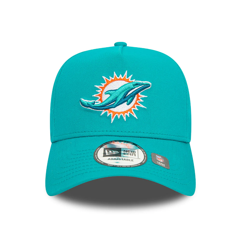 New Era A-Frame Miami Dolphins Snapback Cap - NFL OTC - Petrol - Image 2