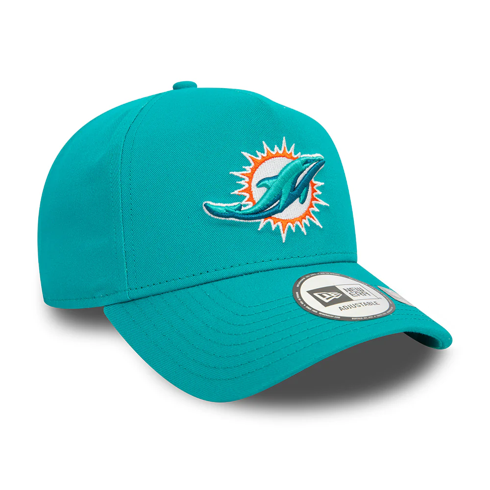 New Era A-Frame Miami Dolphins Snapback Cap - NFL OTC - Petrol - Image 3