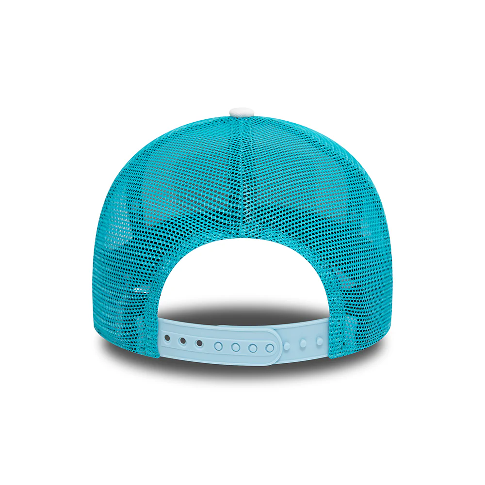 New Era A-Frame Mykonos Trucker Cap - NE Summer - Weiß-Hellblau - Image 3