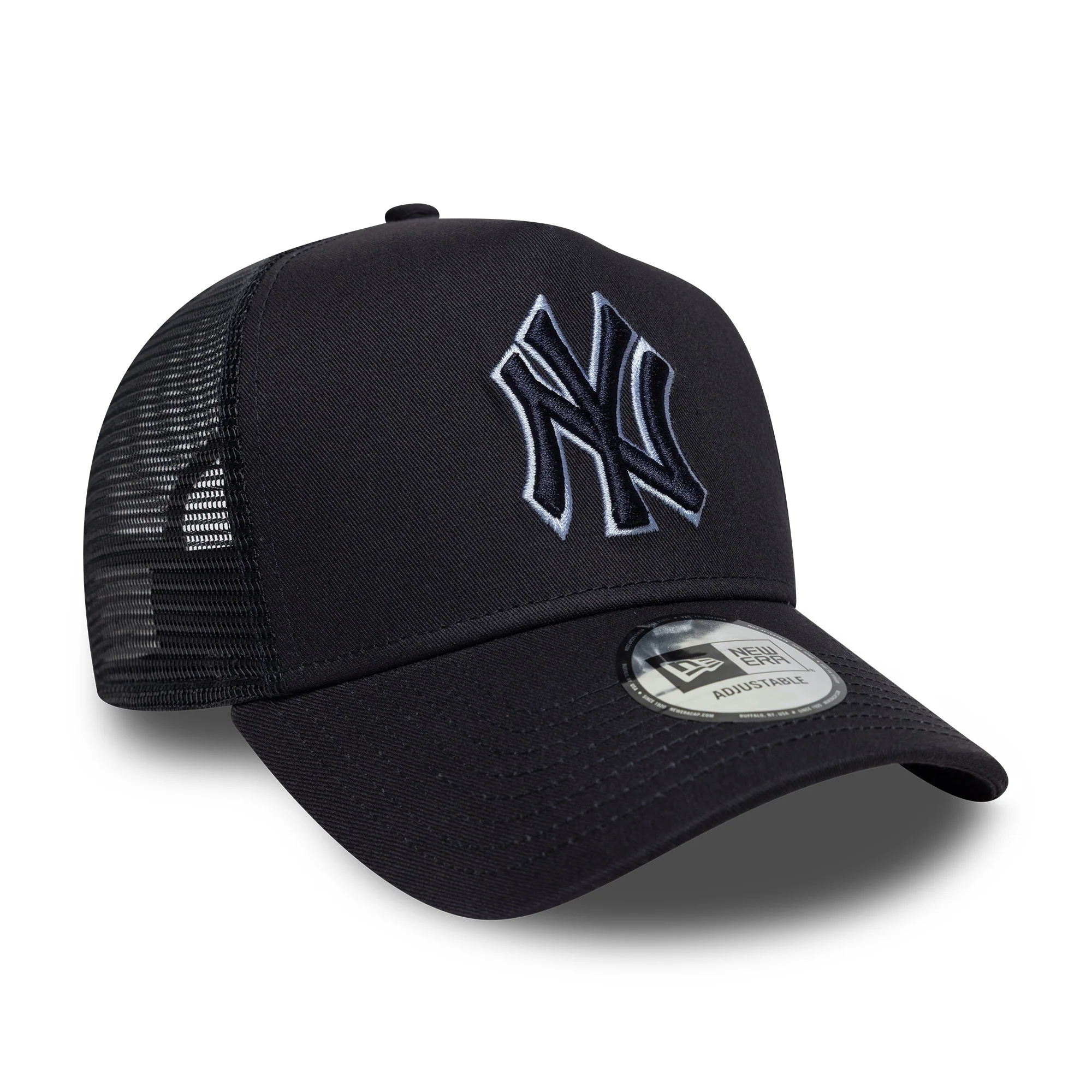 New Era A-Frame New York Yankees Trucker Cap - MLB Outline - Marineblau-Hellblau - Image 3