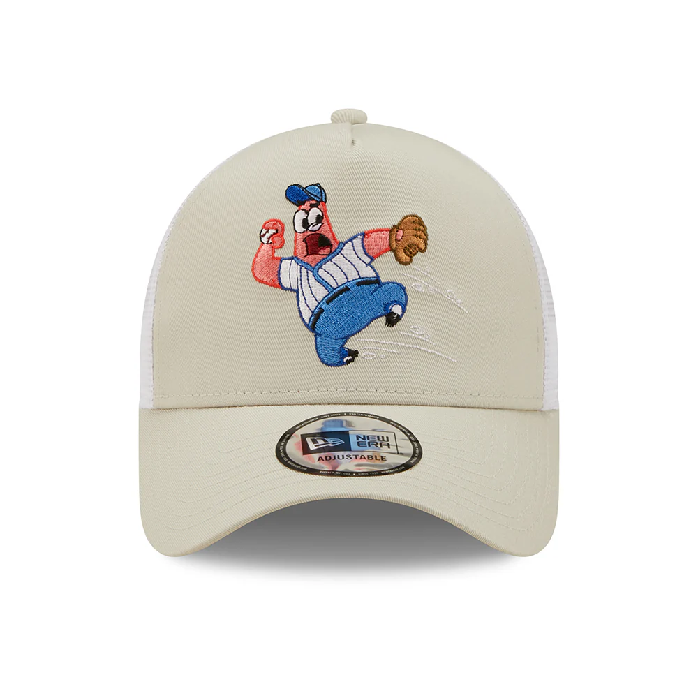 New Era A-Frame Patrick Star Trucker Cap - Sporty Sponge - Steingrau - Image 2